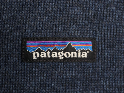 パタゴニア ベターセーター ハーフジップ メンズ XL 17年製 フリース セーター プルオーバー ジャケット 裏起毛 ブルゾン 大きいサイズ 紺