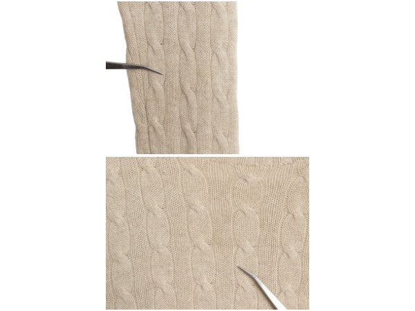 ポロ ラルフローレン ケーブル ニット セーター メンズ M / 100% カシミヤ 長袖ニット ポニー無し 無地 シンプル きれいめ カジュアル 薄手