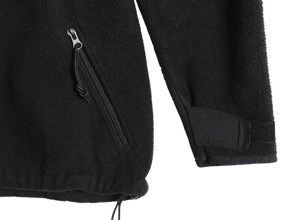 00s 米軍実物 ECWCS GEN2 フルジップ フリース ジャケット メンズ M 03年製 オールド ミリタリー アーミー ブルゾン 軍物 ポーラテック 黒