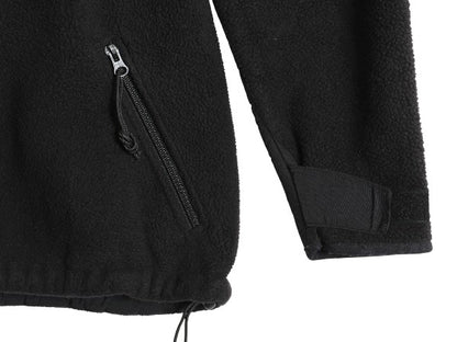 00s 米軍実物 ECWCS GEN2 フルジップ フリース ジャケット メンズ M 03年製 オールド ミリタリー アーミー ブルゾン 軍物 ポーラテック 黒