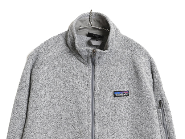パタゴニア ベターセーター ジャケット レディース XL 古着 20年製 アウトドア フリース セーター フルジップ 裏起毛 大きいサイズ グレー