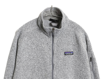 パタゴニア ベターセーター ジャケット レディース XL 古着 20年製 アウトドア フリース セーター フルジップ 裏起毛 大きいサイズ グレー
