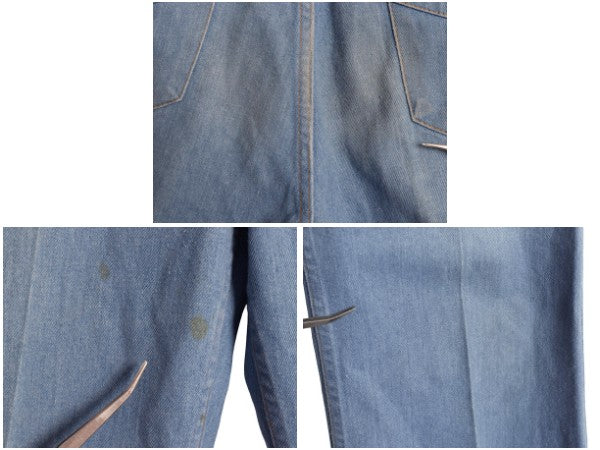 80s USA製 リーバイス ムービンオン フレア デニム パンツ 34 34 古着 ヴィンテージ ジーパン ジーンズ ブーツカット ベルボトム 5ポケット