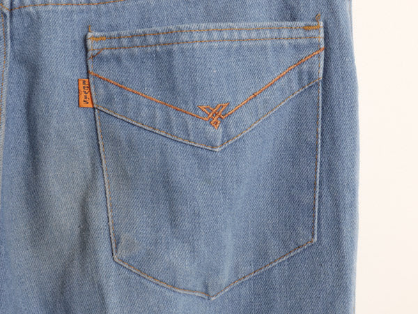 80s USA製 リーバイス ムービンオン フレア デニム パンツ 34 34 古着 ヴィンテージ ジーパン ジーンズ ブーツカット ベルボトム 5ポケット