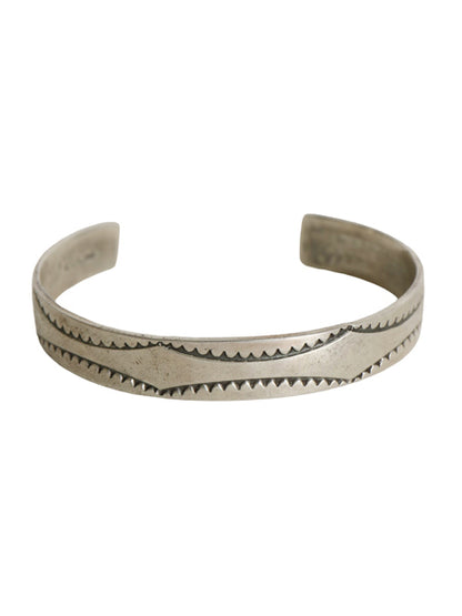 50s ~ 80s ★ インゴット シルバー バングル / 小物 ヴィンテージ ナバホ インディアン ジュエリー ブレスレット スタンプ STERLING 銀