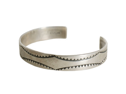 50s ~ 80s ★ インゴット シルバー バングル / 小物 ヴィンテージ ナバホ インディアン ジュエリー ブレスレット スタンプ STERLING 銀