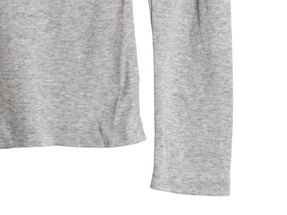 ラルフローレン Vネック 長袖 Tシャツ レディース M / ポロ スポーツ ロンT コットン ストレッチ リブ編み カットソー ワンポイント ポニー
