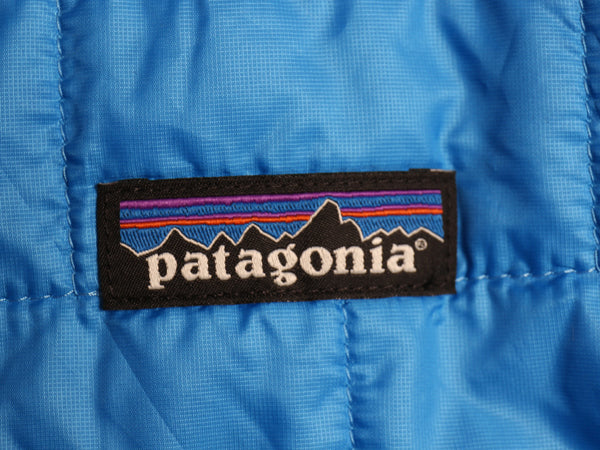 パタゴニア ナノ パフ ベスト メンズ XS / 古着 21年製 中綿 ナイロン キルティング フルジップ 重ね着 前開き パッカブル シンプル ブルー