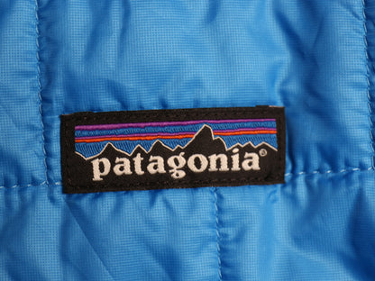 パタゴニア ナノ パフ ベスト メンズ XS / 古着 21年製 中綿 ナイロン キルティング フルジップ 重ね着 前開き パッカブル シンプル ブルー