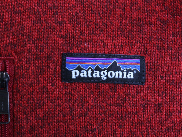 パタゴニア ベターセーター ハーフジップ メンズ Ｍ / 15年製 フリース セーター 裏起毛 プルオーバー ジャケット ブルゾン アウトドア 赤