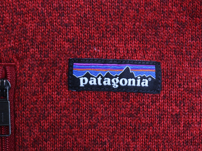 パタゴニア ベターセーター ハーフジップ メンズ Ｍ / 15年製 フリース セーター 裏起毛 プルオーバー ジャケット ブルゾン アウトドア 赤