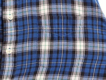 ブルックスブラザーズ チェック ボタンダウン フランネル シャツ メンズ L 古着 BROOKS BROTHERS ネルシャツ BD 長袖シャツ マルチカラー