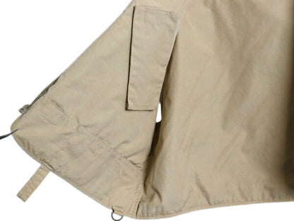 90s エルエルビーン フィッシング ベスト メンズ L 古着 オールド LLBEAN アウトドア ハンティング サファリ フルジップ 重ね着 ショート丈