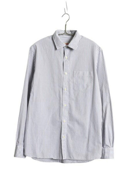 ブルックスブラザーズ ストライプ 長袖 シャツ メンズ M 古着 BROOKS BROTHERS Red Fleece コットン マルチカラー ワイシャツ マルチカラー