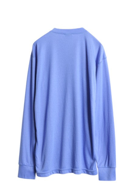 90s USA製 パタゴニア ヘンリーネック キャプリーン メンズ M 92年製 オールド 長袖 Tシャツ インナー アンダーシャツ ストレッチ ロンT 青