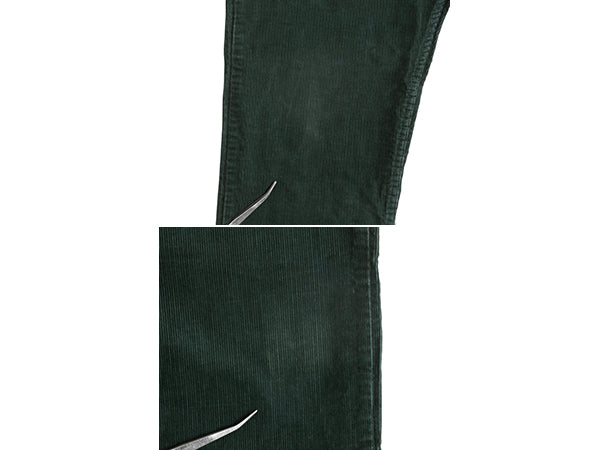 70s USA製 リーバイス 519 コーデュロイ パンツ メンズ 実寸 36 30 古着 ヴィンテージ アメリカ製 タロン スリム ストレート 細畝 42TALON