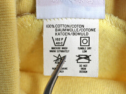 80s USA製 チャンピオン タートルネック 長袖 Tシャツ メンズ XL ヴィンテージ ロンT スムース 素材 大きいサイズ ワンポイント カットソー