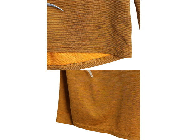 90s 99年製 USA製 パタゴニア キャプリーン 長袖 Tシャツ メンズ XS アウトドア Patagonia アンダーシャツ ストレッチ ロンT ハーフジップ