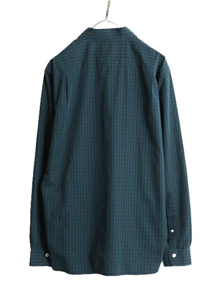 ブルックスブラザーズ チェック 長袖 シャツ メンズ XL 小さめ / BROOKS BROTHERS Red Fleece 大きいサイズ ブラックウォッチ ワイシャツ