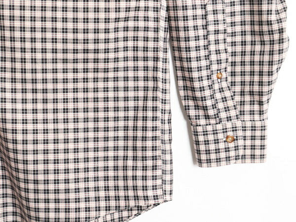 ブルックスブラザーズ チェック 長袖 ボタンダウン シャツ メンズ XL BROOKS BROTHERS 346 長袖シャツ コットン ノーアイロン 大きいサイズ