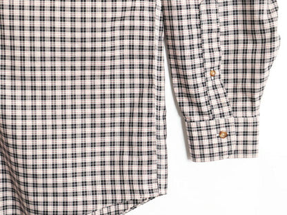ブルックスブラザーズ チェック 長袖 ボタンダウン シャツ メンズ XL BROOKS BROTHERS 346 長袖シャツ コットン ノーアイロン 大きいサイズ