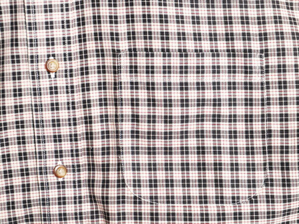ブルックスブラザーズ チェック 長袖 ボタンダウン シャツ メンズ XL BROOKS BROTHERS 346 長袖シャツ コットン ノーアイロン 大きいサイズ