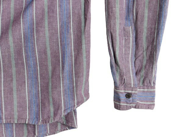 90s ドッカーズ リーバイス オックスフォード ストライプ 長袖 シャツ メンズ L / 90年代 オールド LEVIS DOCKERS コットン ポケット付き