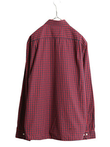 ブルックスブラザーズ チェック 長袖 シャツ メンズ XL 古着 BROOKS BROTHERS Red Fleece コットン マルチカラー 大きいサイズ ワイシャツ