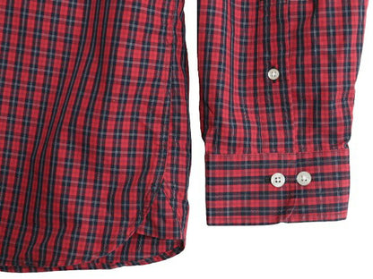 ブルックスブラザーズ チェック 長袖 シャツ メンズ XL 古着 BROOKS BROTHERS Red Fleece コットン マルチカラー 大きいサイズ ワイシャツ