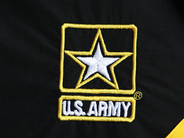 17年製 米軍実物 US ARMY ナイロン トレーニング ジャケット SMALL REGULAR 古着 ミリタリー ブルゾン APFU ミリタリージャケット ブラック