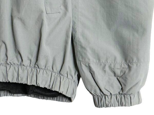 90s 99年製 米軍実物 US ARMY ナイロン トレーニング ジャケット MEDIUM LONG 古着 オールド 軍物 IPFU ミリタリー ブルゾン ジャンパー 灰