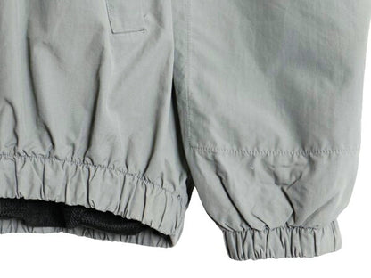 90s 99年製 米軍実物 US ARMY ナイロン トレーニング ジャケット MEDIUM LONG 古着 オールド 軍物 IPFU ミリタリー ブルゾン ジャンパー 灰