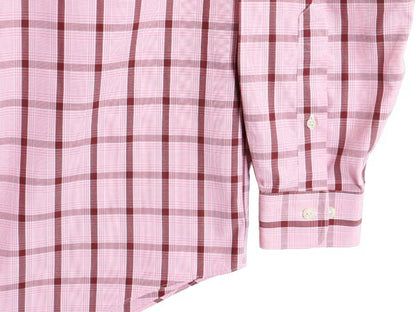 ブルックスブラザーズ チェック 長袖 ボタンダウン シャツ メンズ M / Brooks Brothers ポケット付き 長袖シャツ ノーアイロン ワイシャツ