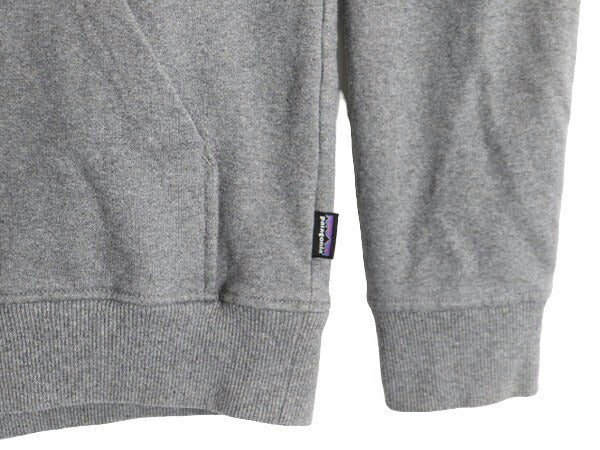 20年製 パタゴニア プリント スウェット フード パーカー メンズ S 古着 Patagonia トレーナー プルオーバー ストレッチ アウトドア 裏起毛