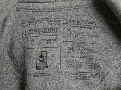 20年製 パタゴニア プリント スウェット フード パーカー メンズ S 古着 Patagonia トレーナー プルオーバー ストレッチ アウトドア 裏起毛