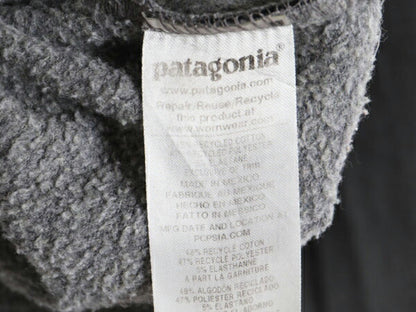 20年製 パタゴニア プリント スウェット フード パーカー メンズ S 古着 Patagonia トレーナー プルオーバー ストレッチ アウトドア 裏起毛