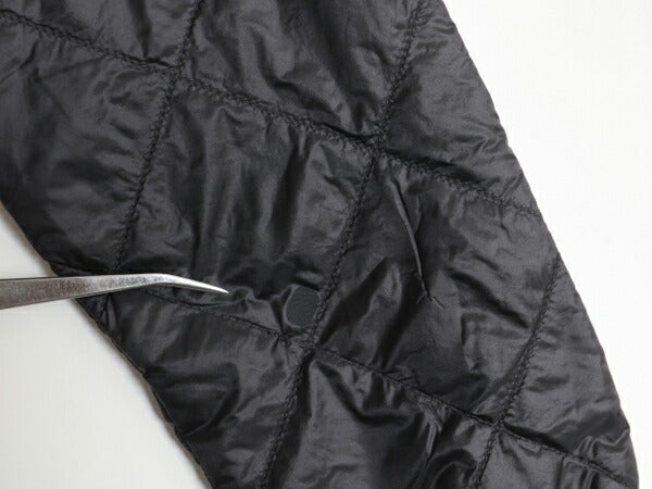 21年製 パタゴニア 中綿 キルティング ジャケット レディース XS 古着 Patagonia アウトドア ナイロン ブルゾン フルジップ ハイネック 黒