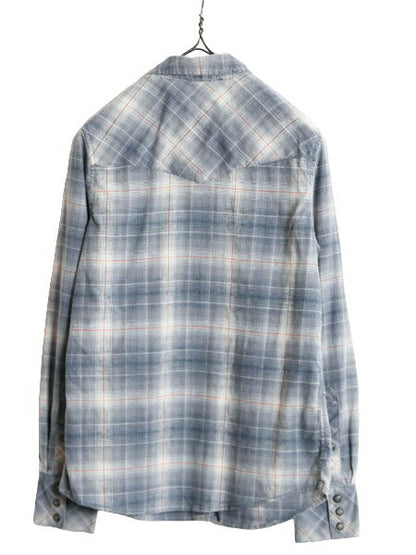 18年製 パタゴニア ウエスタン スナップ シャツ レディース XS Patagonia アウトドア 長袖シャツ チェック ストレッチ ヘンプ ポケット付き