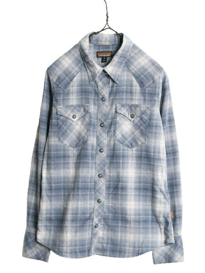 18年製 パタゴニア ウエスタン スナップ シャツ レディース XS Patagonia アウトドア 長袖シャツ チェック ストレッチ ヘンプ ポケット付き