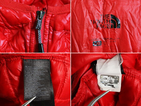 ノースフェイス 中綿 ナイロン パーカー ジャケット メンズ L The North Face サーモボール キルティング パッカブル ブルゾン フルジップ