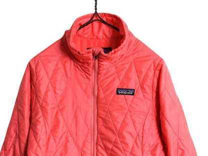 パタゴニア ナノ パフ ジャケット キッズ L レディース XS 程 古着 PATAGONIA 中綿 ナイロン キルティング ブルゾン アウトドア パッカブル