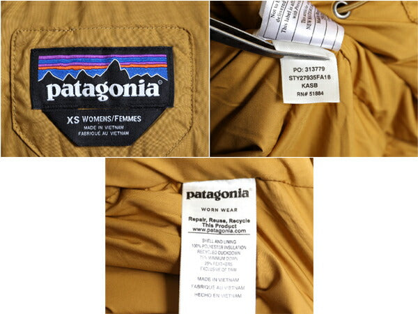 パタゴニア サイレント ダウン ジャケット レディース XS 18年製 Patagonia 700フィル ナイロン ジャケット アウター ブルゾン アウトドア