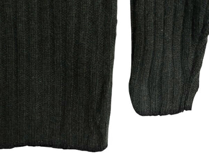 00s J CREW フルジップ ニット セーター ジャケット メンズ M / オールド ジェイクルー シェットランド ウール ドライバーズ カーディガン
