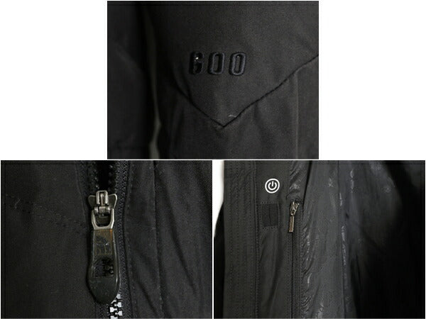ノースフェイス ナイロン ダウン ジャケット レディース M / 古着 The North Face ジャンパー 600フィル ハイネック キルティング ブラック