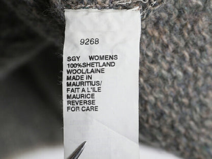 90s ウールリッチ タートルネック シェットランド ウール ニット セーター レディース M オールド Woolrich 旧タグ ケーブル ミドルゲージ