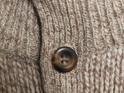 00s エルエルビーン ハイネック ラム ウール ニット セーター メンズ L / オールド LLBEAN アウトドア ヘンリーネック ミドルゲージ 無地