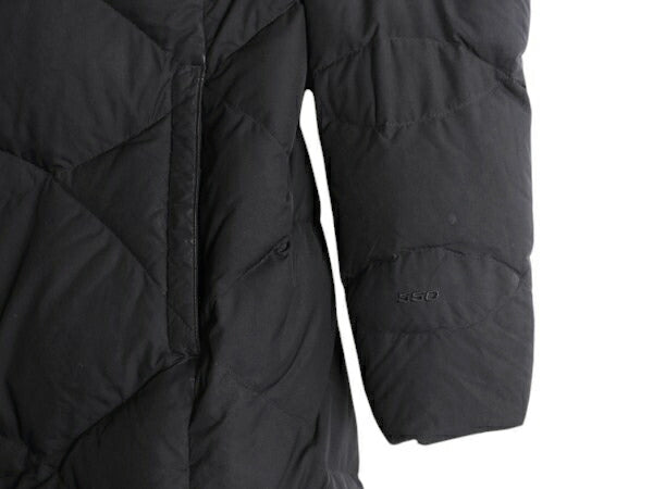 US企画 ノースフェイス ロング ダウン コート レディース L / 古着 The North Face アウトドア パーカー ナイロン ジャケット 550フィル 黒