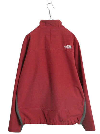 US企画 ノースフェイス APEX ソフトシェル ジャケット メンズ XL / ブルゾン フルジップ ハイネック 裏 フリース ストレッチ 大きいサイズ