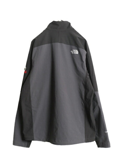 ノースフェイス サミット シリーズ APEX ソフトシェル ジャケット メンズ L / 古着 アウトドア ブルゾン フルジップ ストレッチ ツートン