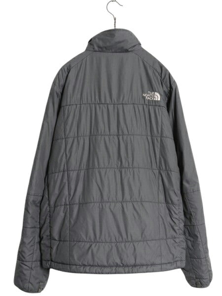 ノースフェイス 中綿 ナイロン ジャケット メンズ S The North Face フルジップ ブルゾン アウトドア ハイネック ワンポイント パッカブル